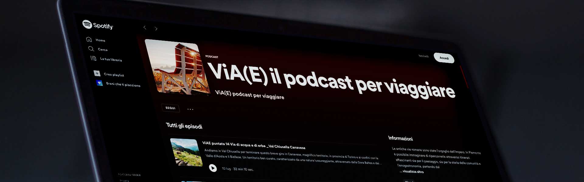 ViA(E) il podcast per viaggiare